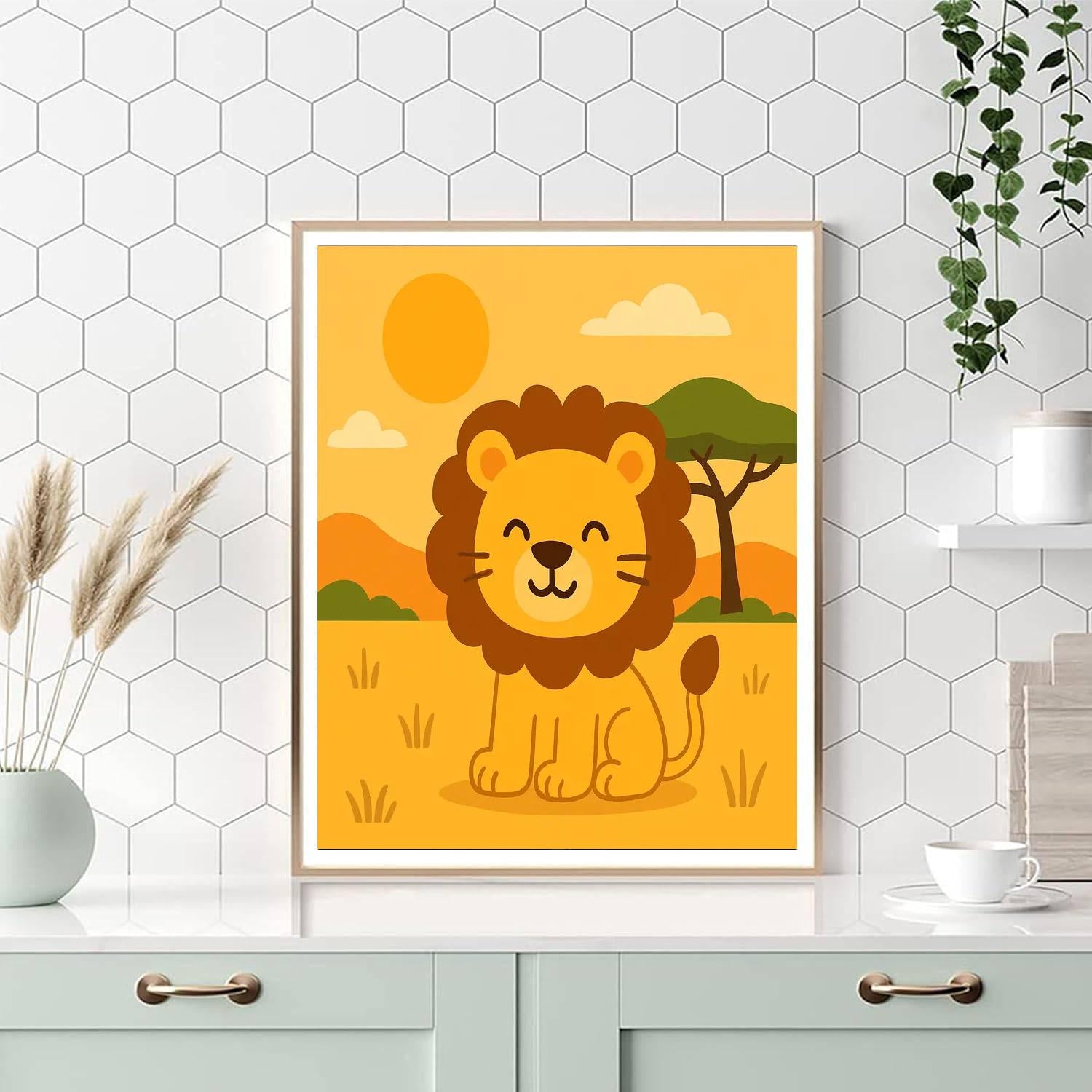 Animal Planet Safari Paint By Numbers