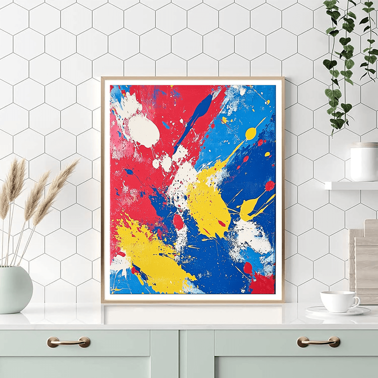 Jackson Pollock Inspired Dreamy Abstracts  Painting By Numbers Kit
