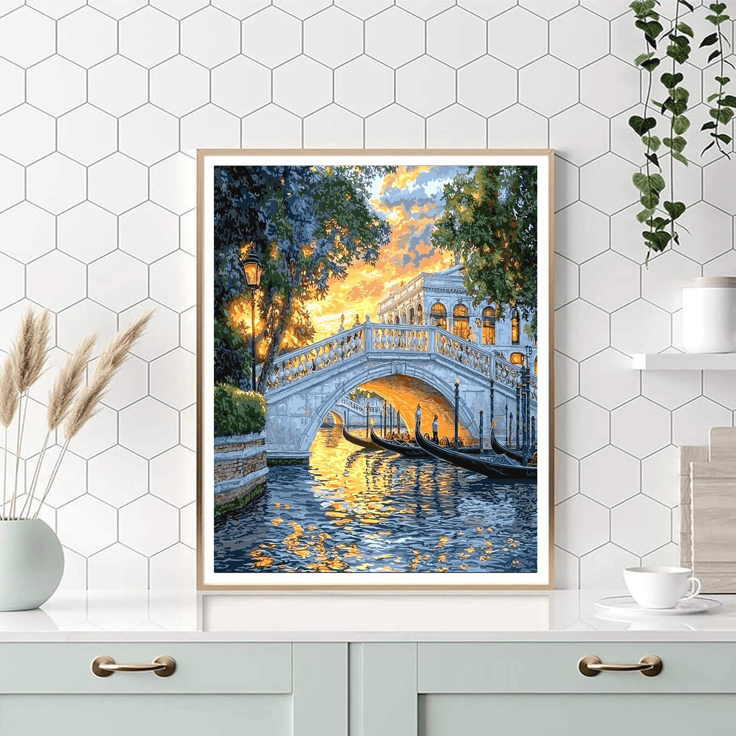 Ponte Dei Sospiri Painting By Numbers Kit