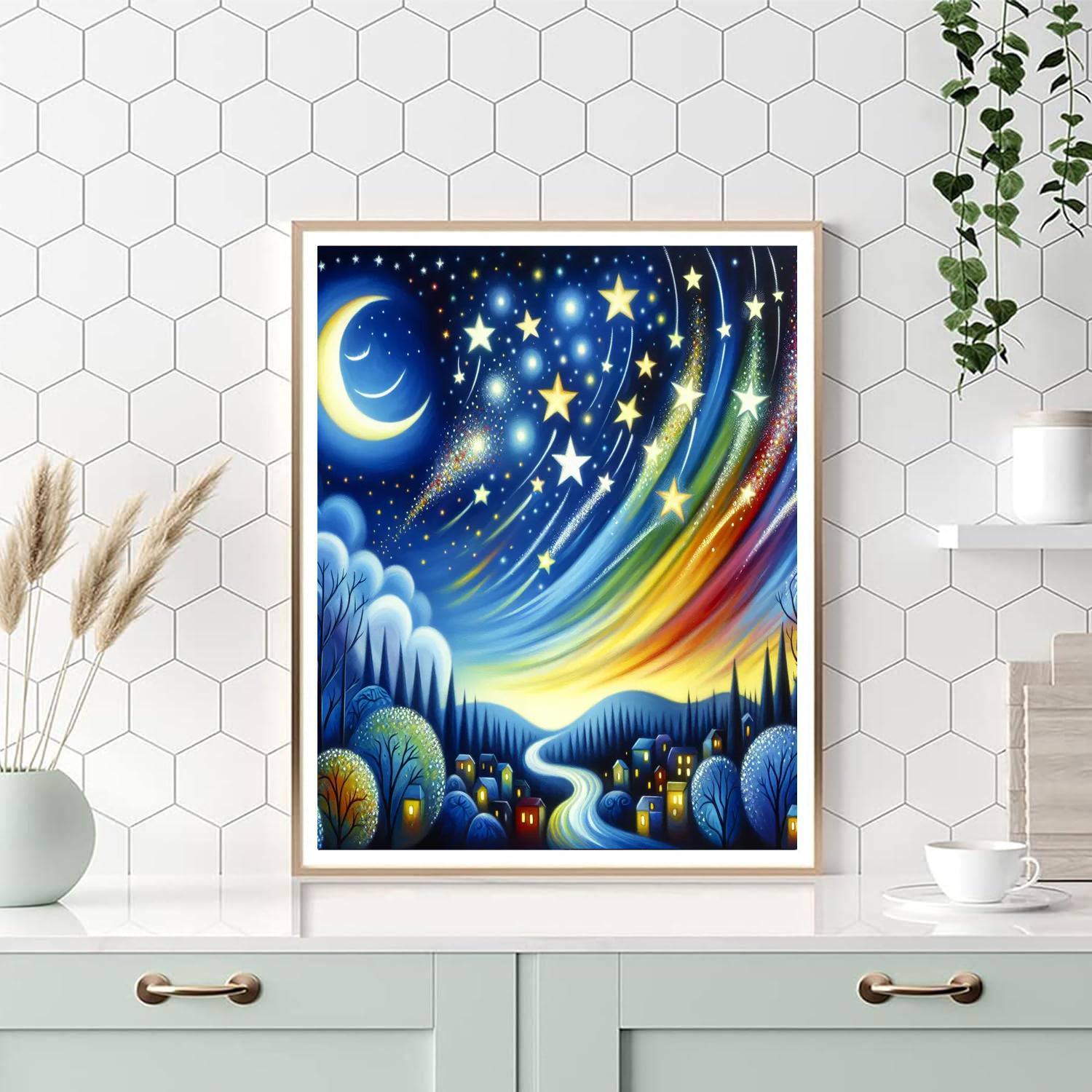 Celestial Adventure For Kids Painting By Numbers Kit
