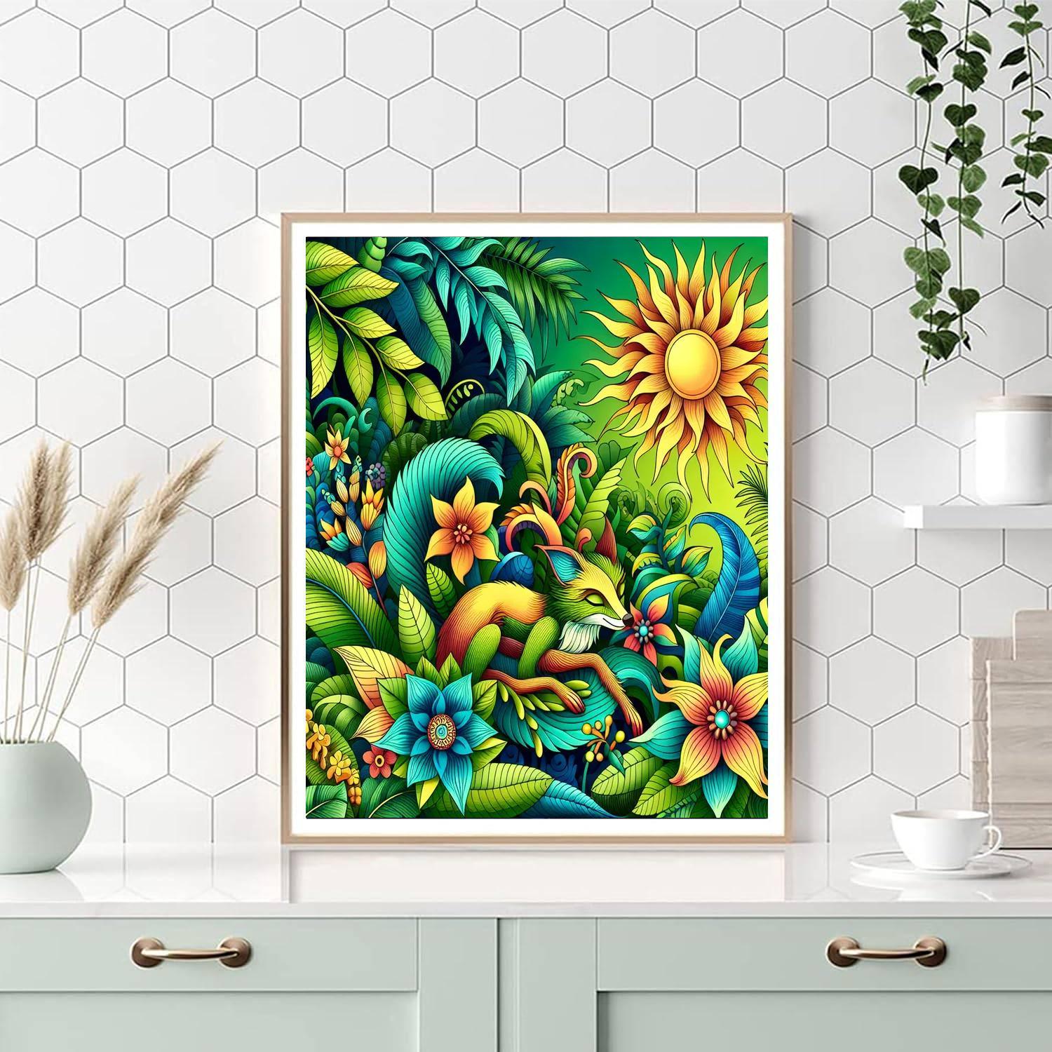 Stitch Serenity Number Painting