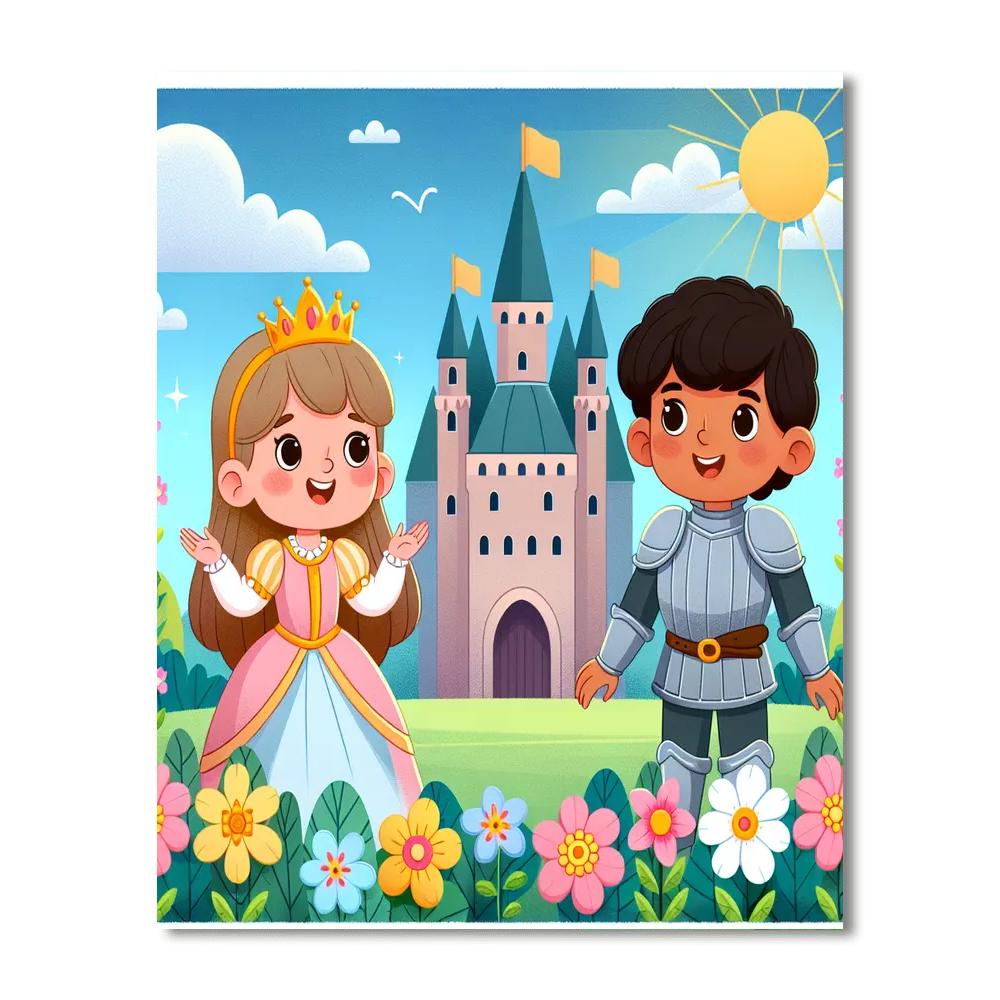 Charming Castle Escape DIY Paint By Numbers