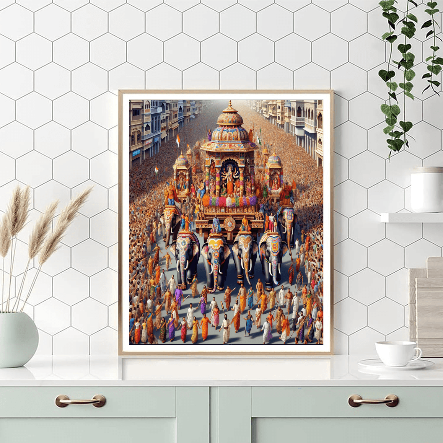 Rath Yatra - Odisha Paint By Numbers