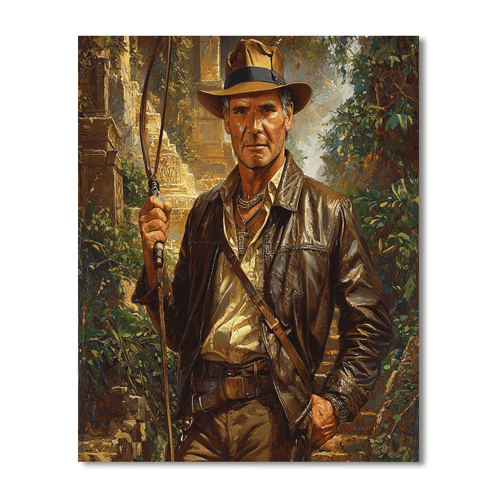 Harrison Ford: The Legendary Adventurer Unfolds Paint By Numbers