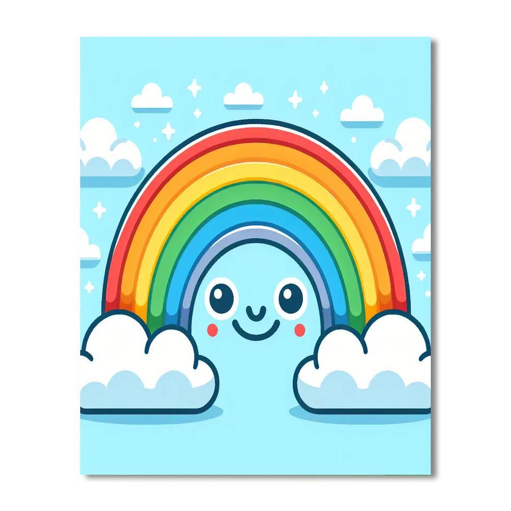 Jolly Rainbow Paint By Color