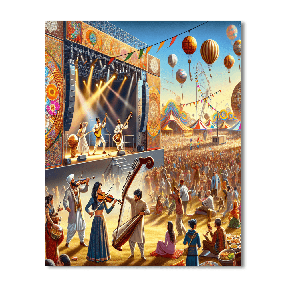 Womad - United Kingdom Paint By Numbers