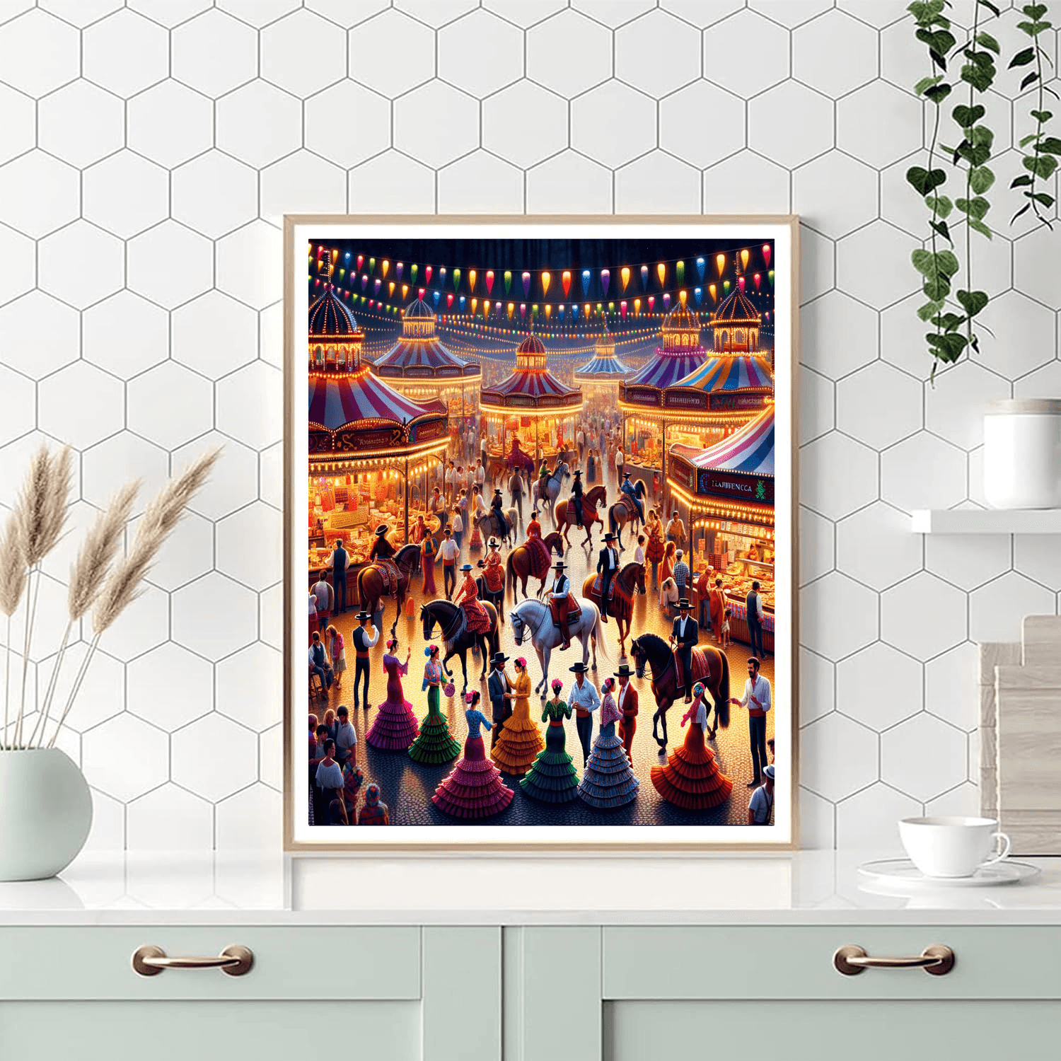 Feria De Abril - Spain Paint By Numbers Kits