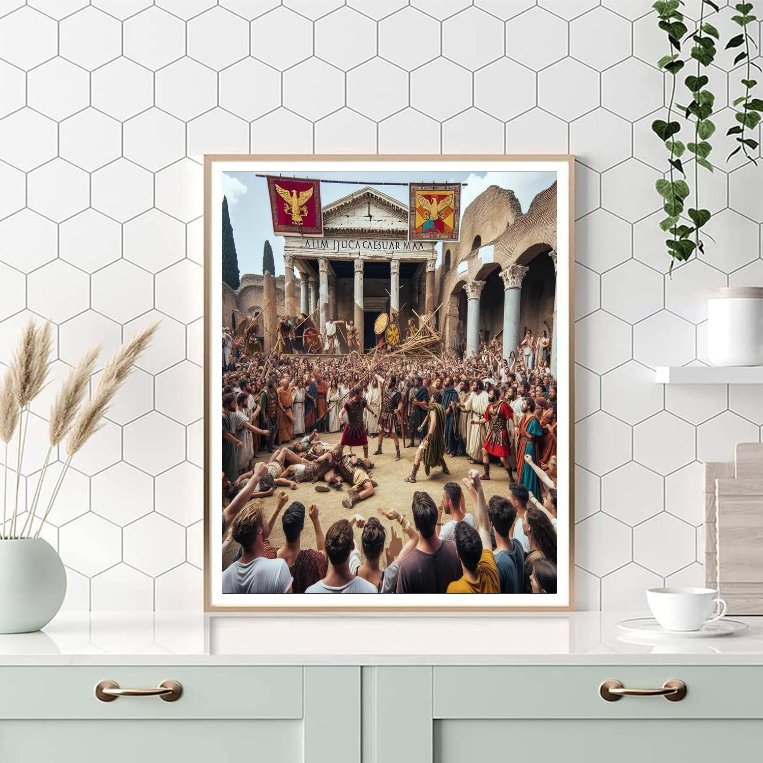 Julius Caesar Day Paint By Color