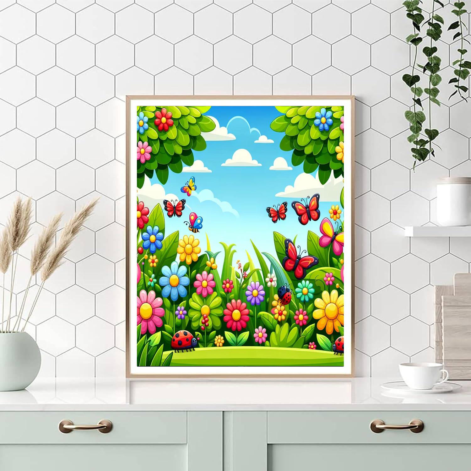 Garden Of Whimsical Wonders Paint By Numbers