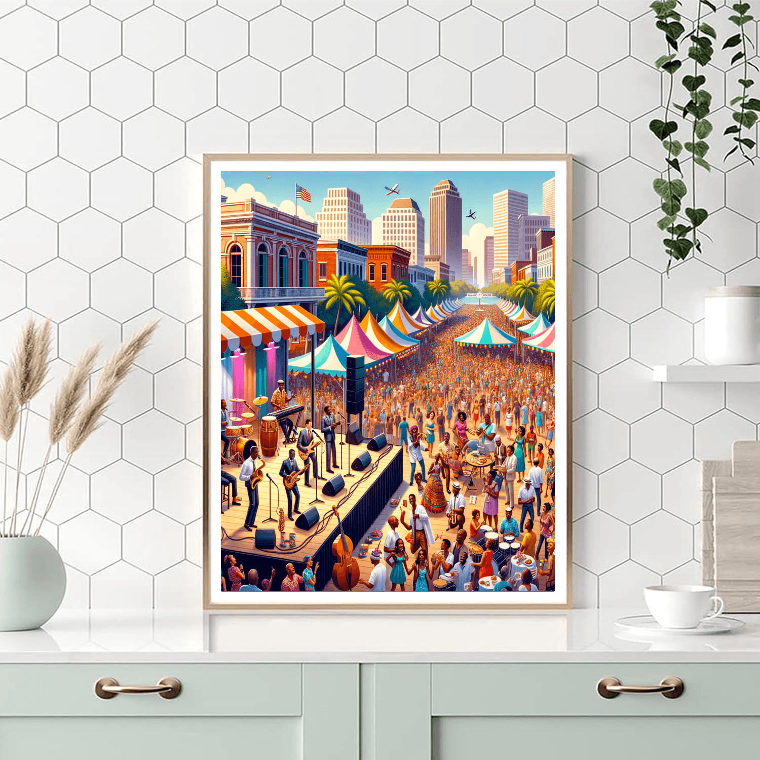 Jazz & Heritage Festival - Usa Paint By Numbers