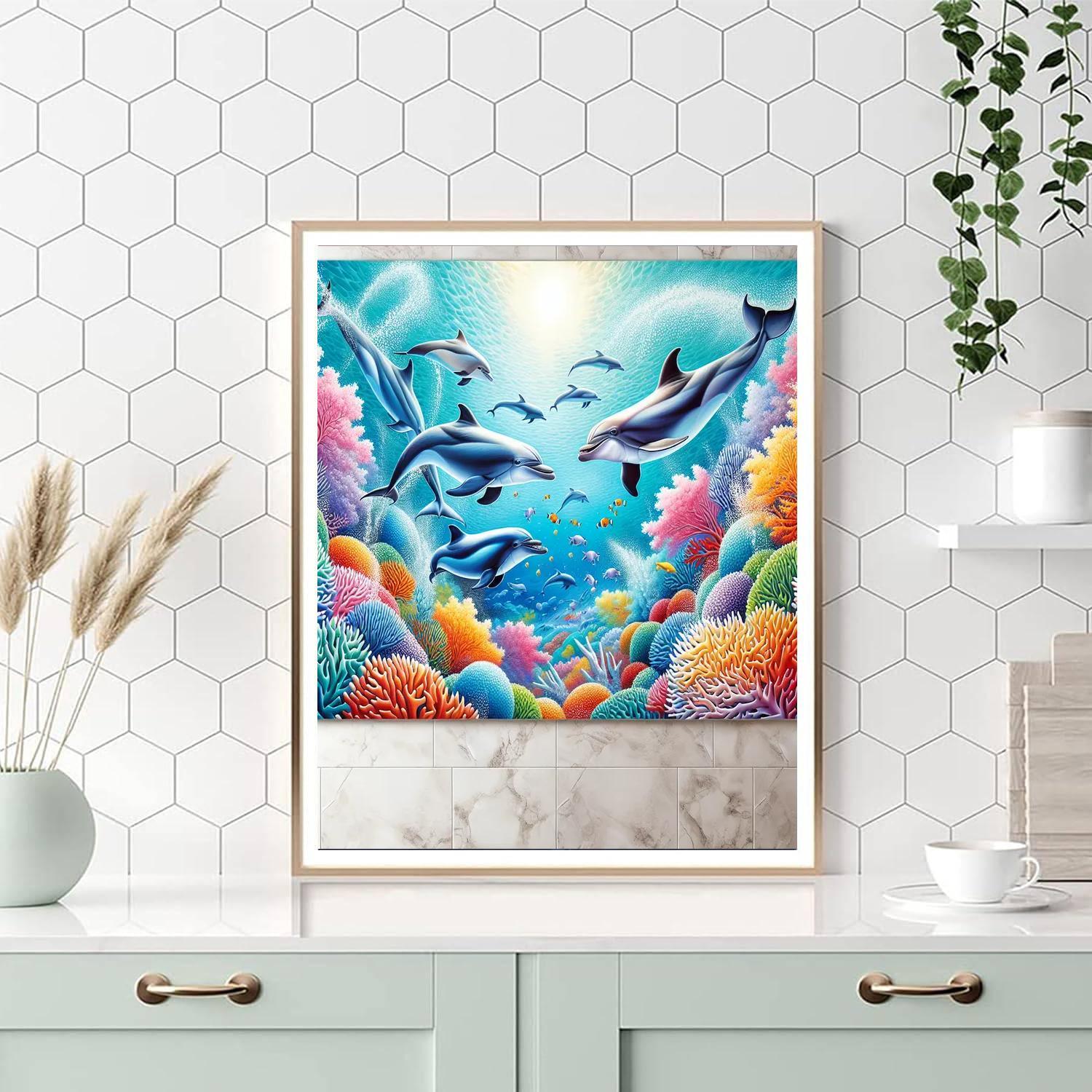 Playful Underwater Scene Paint By Color