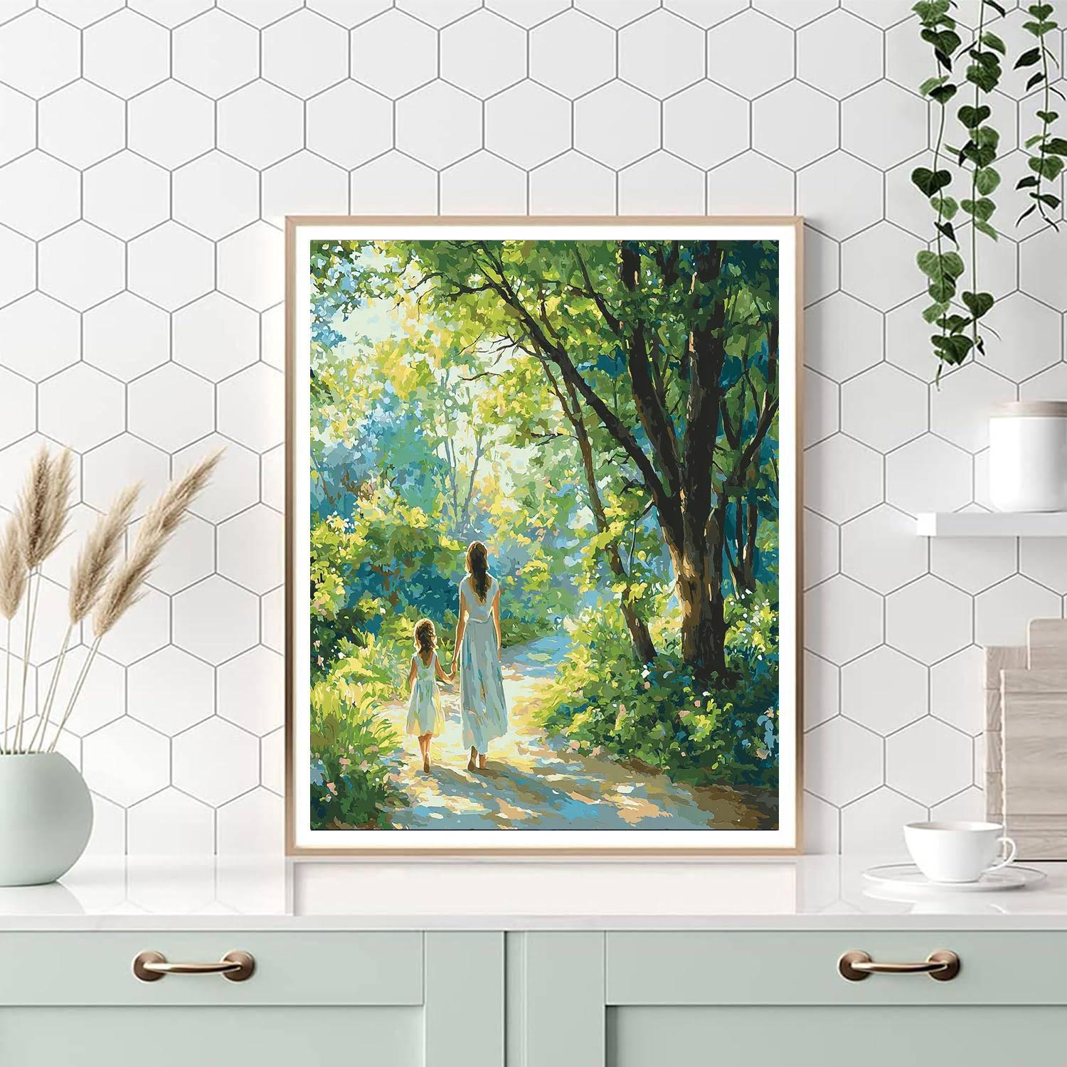 A Walk In The Park Paint By Number