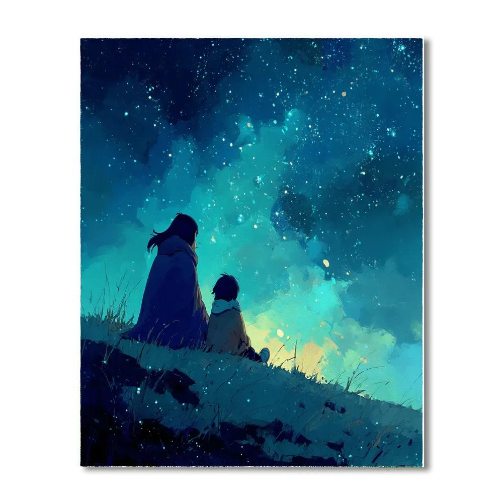 Lullaby Under Stars Paint By Numbers Kits