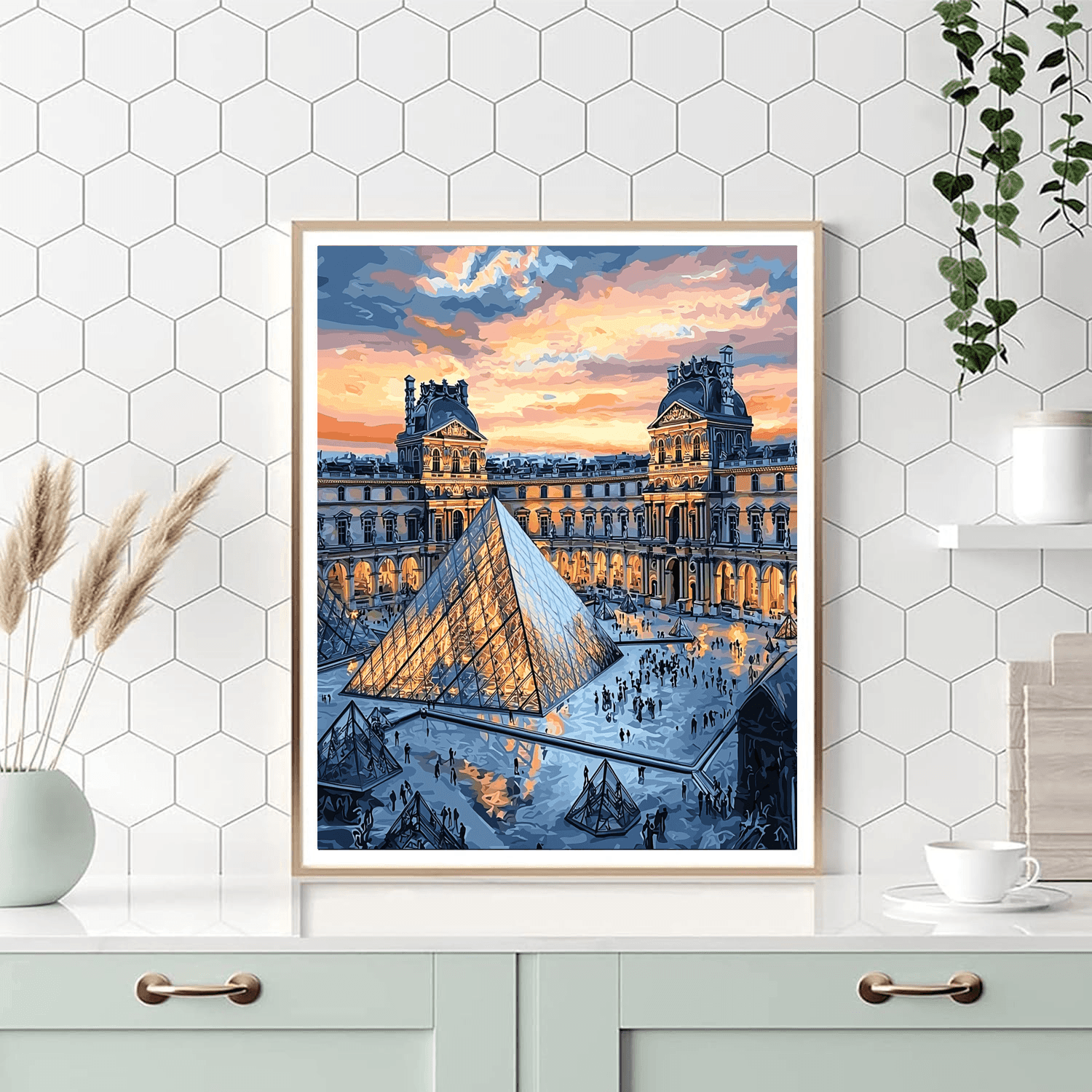 Louvre Museum - Paris Numbered Painting Kits