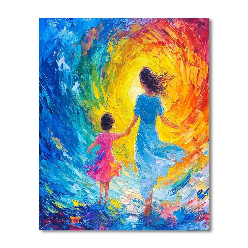 Mothers Make Dreams Come True Painting By Numbers Kit