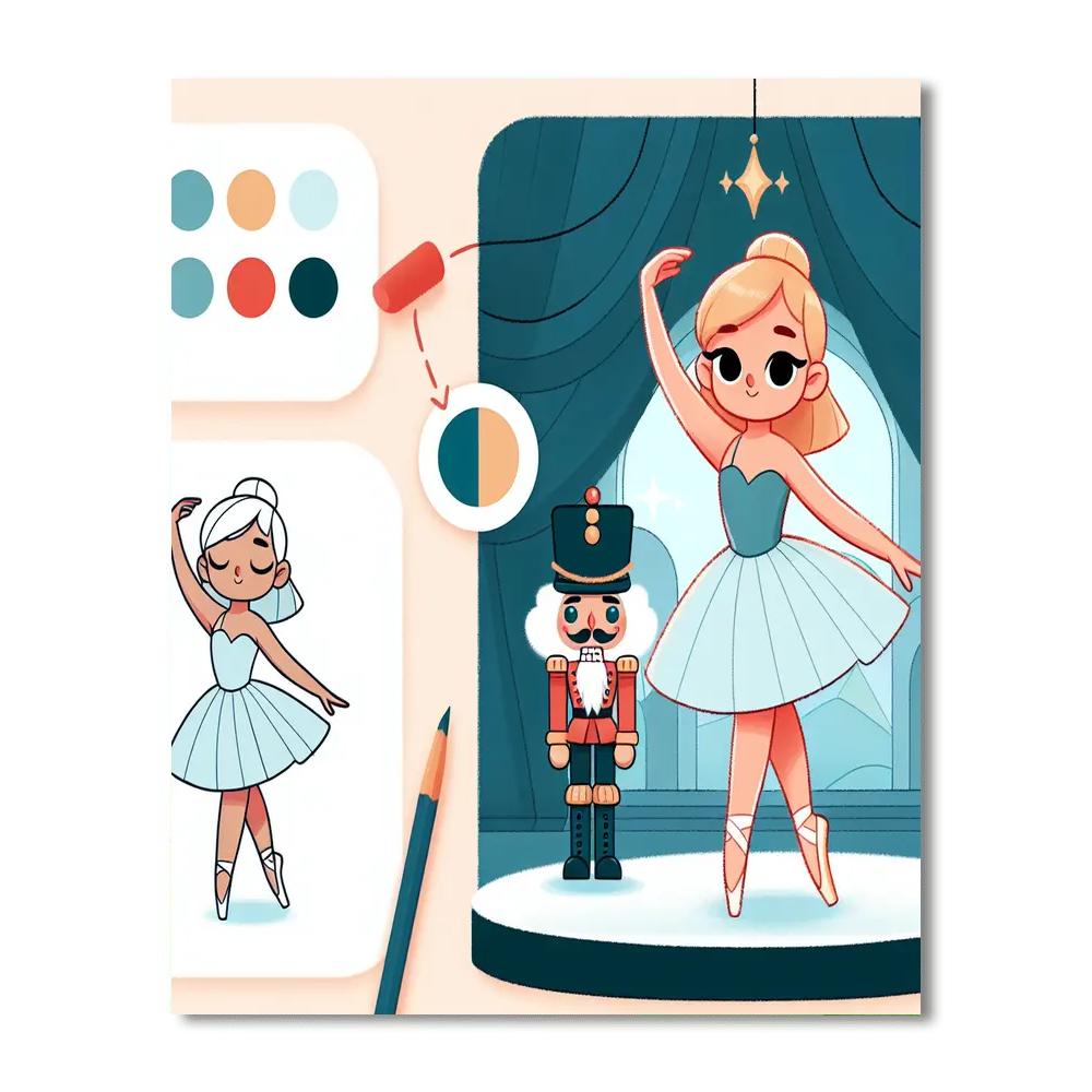 The Nutcracker Ballet Paint By Number