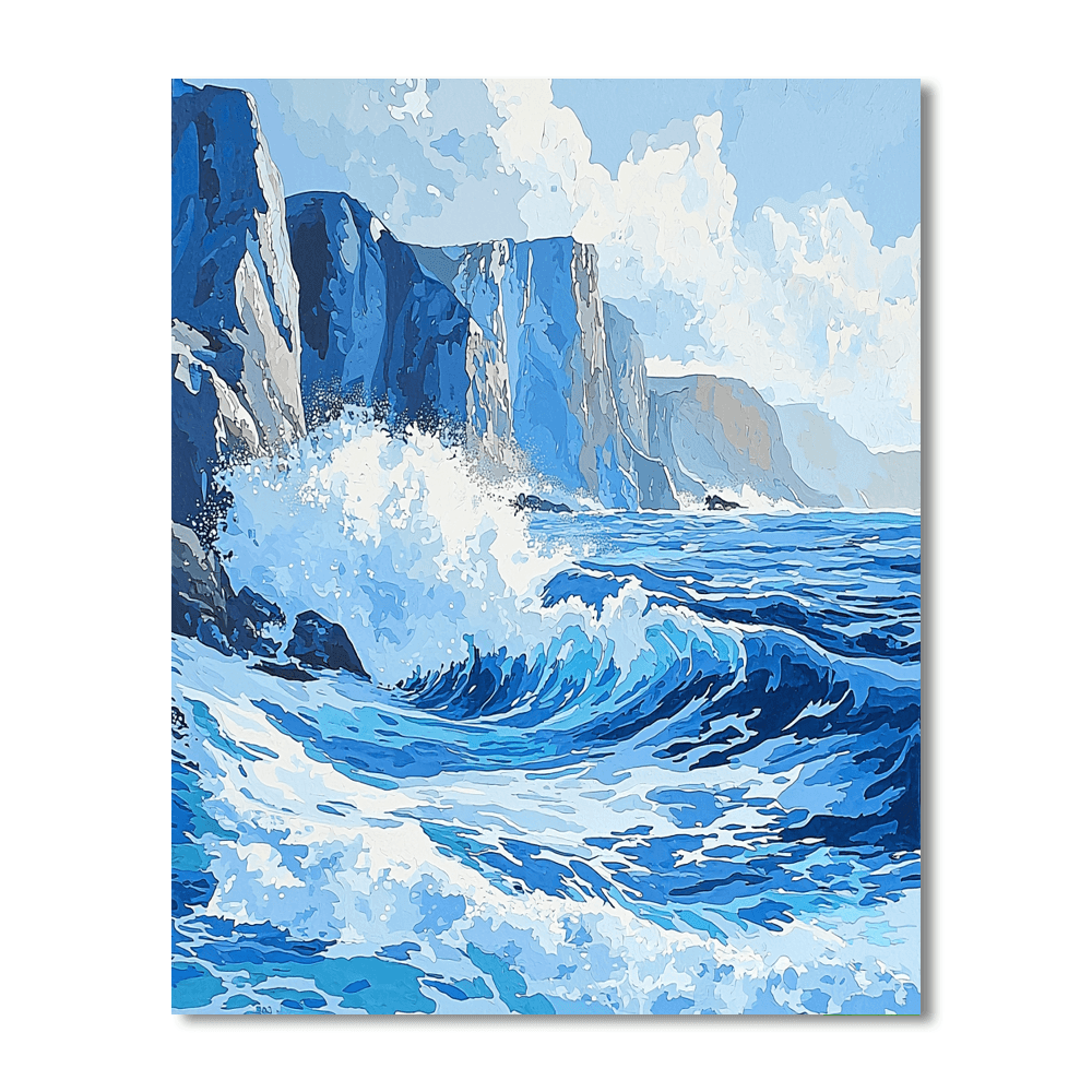 Winslow Homer Inspired Rhythm Of The Waves  Paint By Numbers Kits