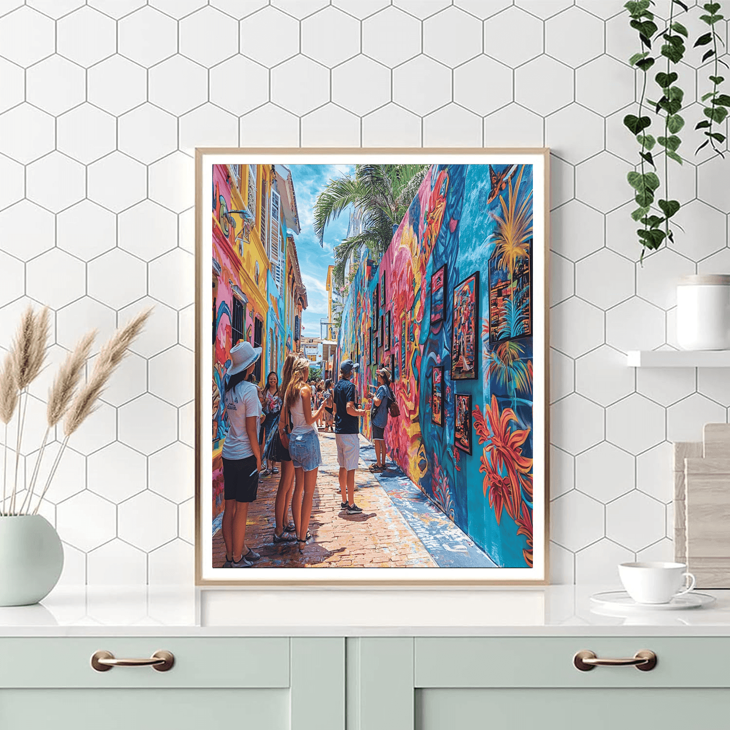 Penang Street Art DIY Paint By Numbers