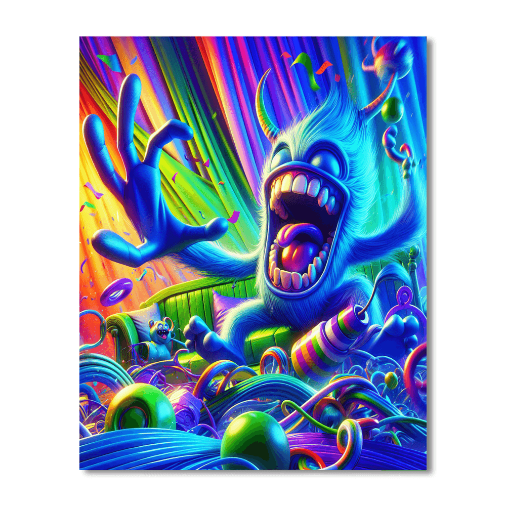 Stitch's Antics Paint By Numbers Art