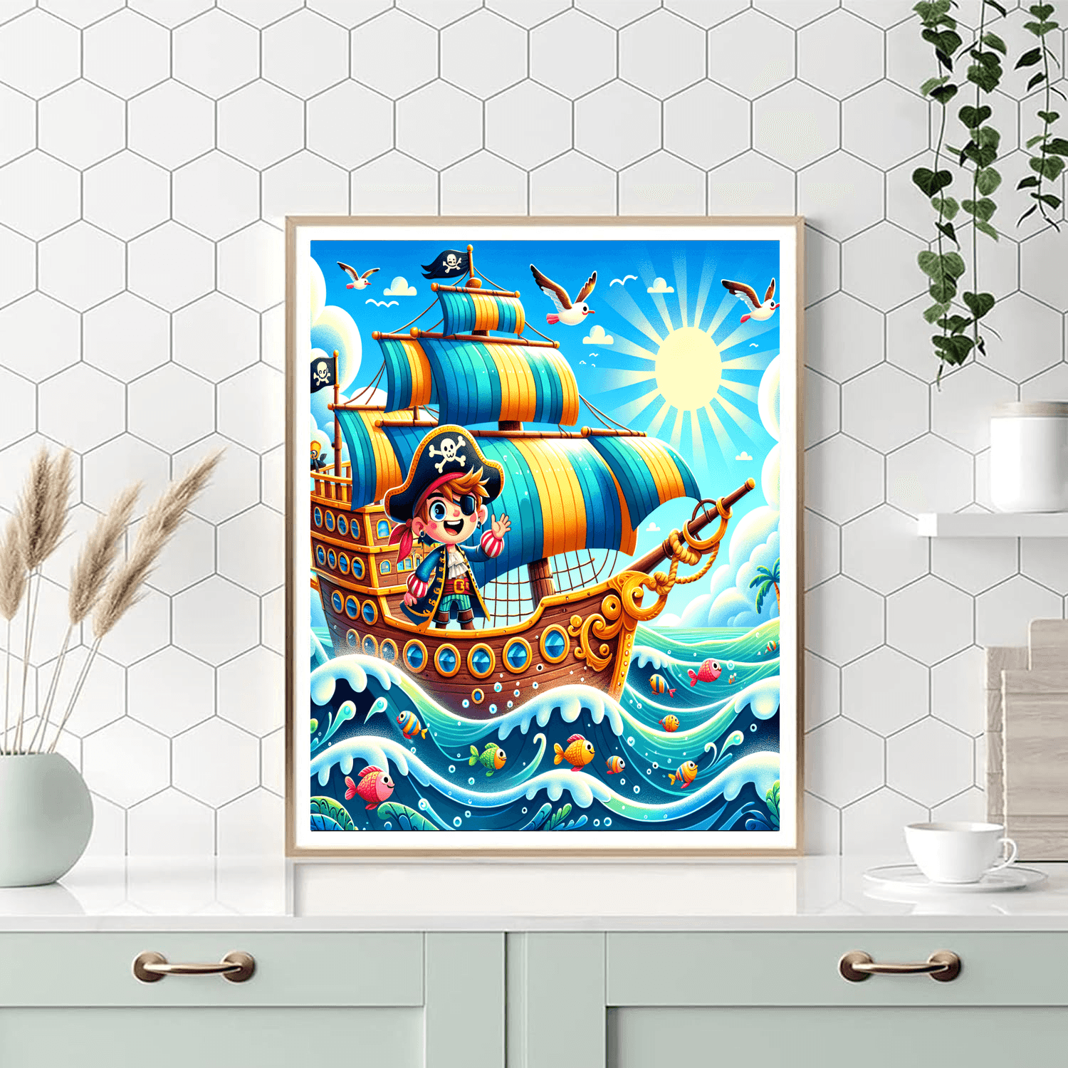 Sailing The Seven Seas Paint By Color