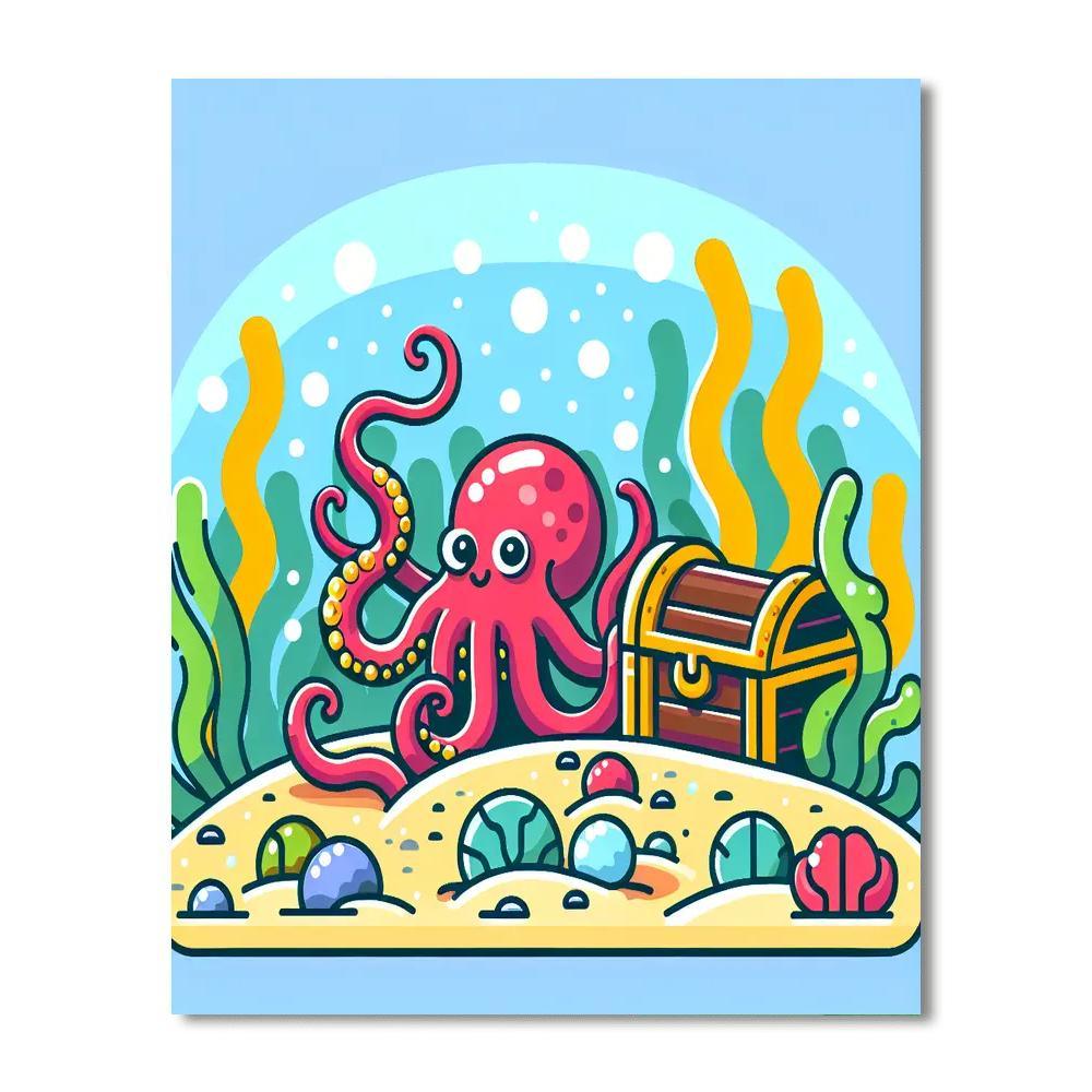 Deep Sea Wonders DIY Paint By Numbers