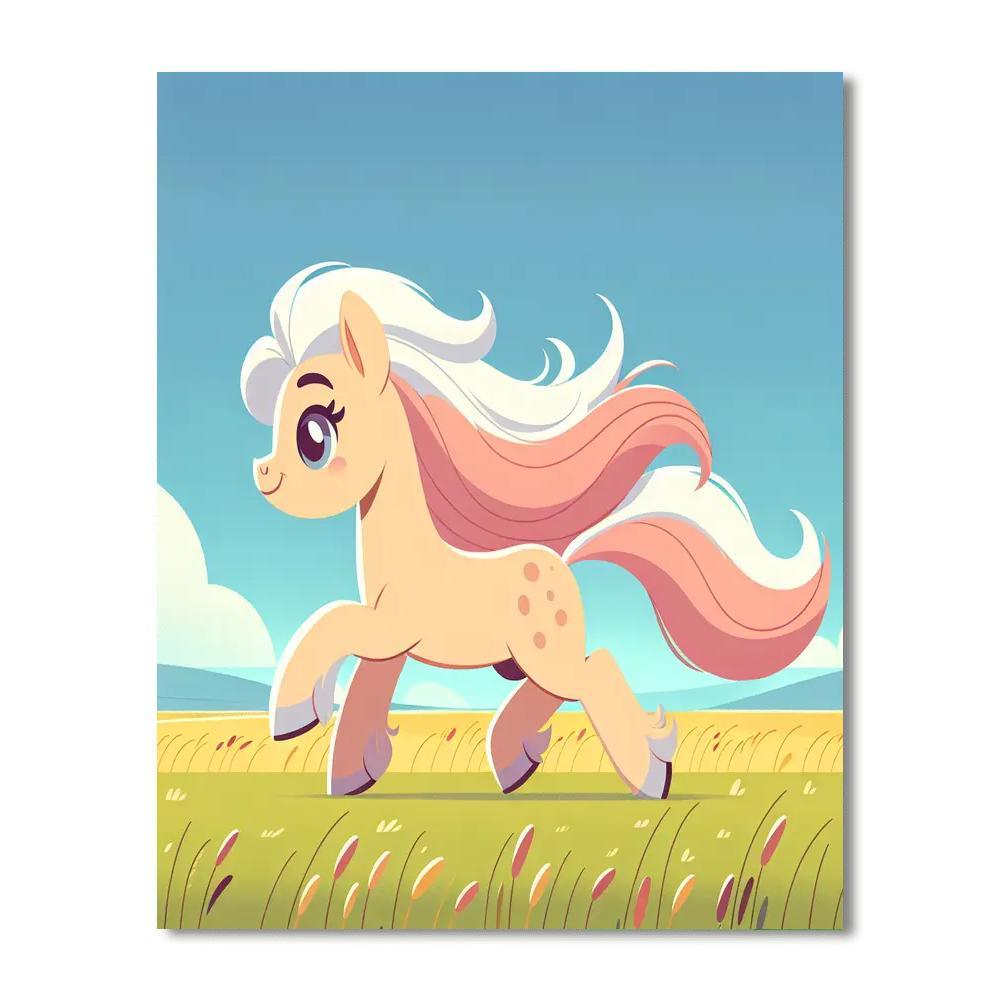 Prancing Pony Paint By Color