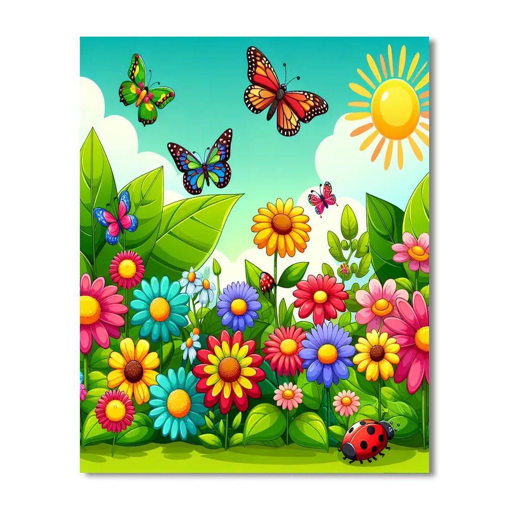 Creative Garden Adventures DIY Paint By Numbers