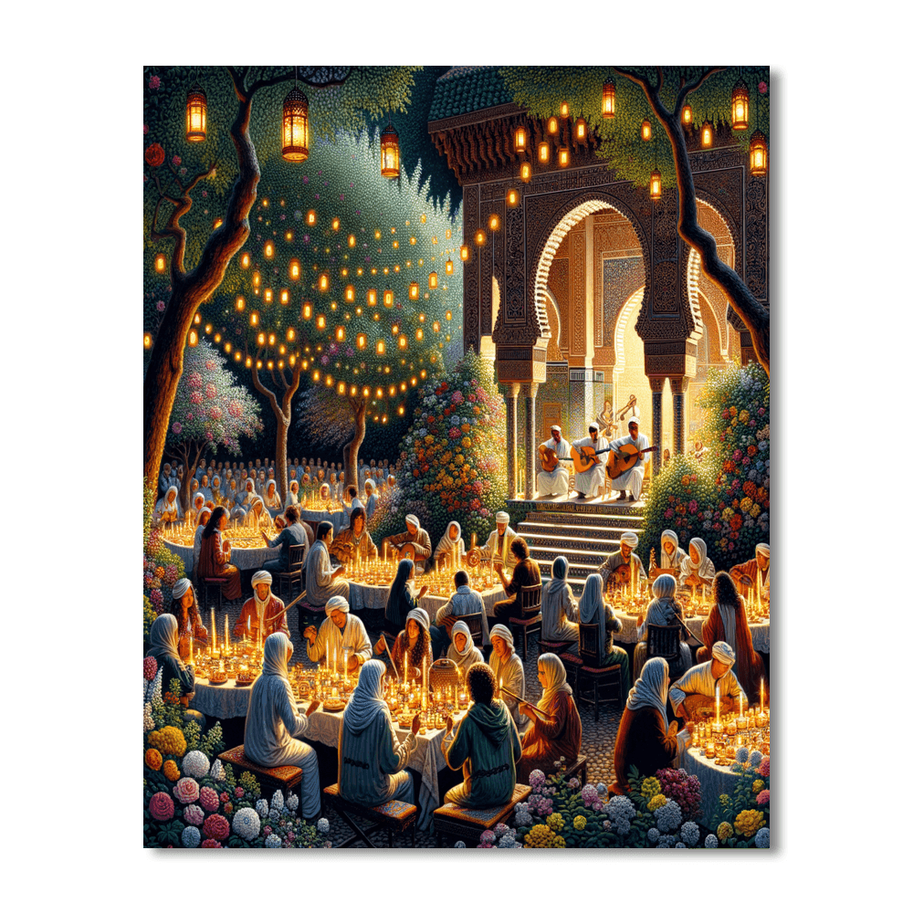 Fez Festival Of World Sacred Music - Morocco Number Painting