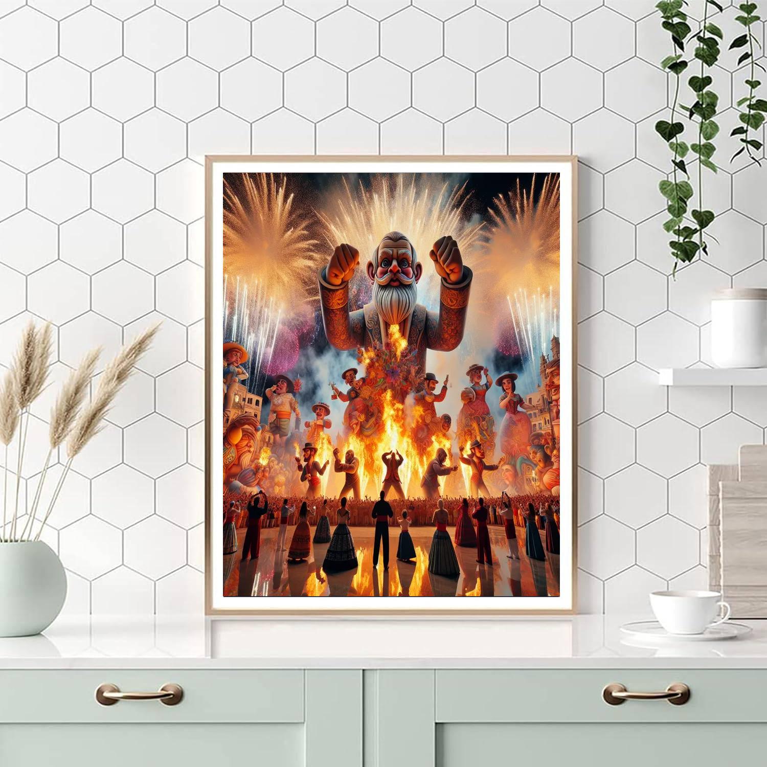 La Fallas - Spain Paint By Numbers