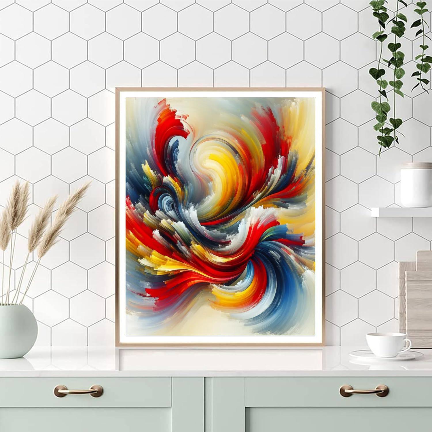 Dancing Colors Of Joy Numbered Painting Kits