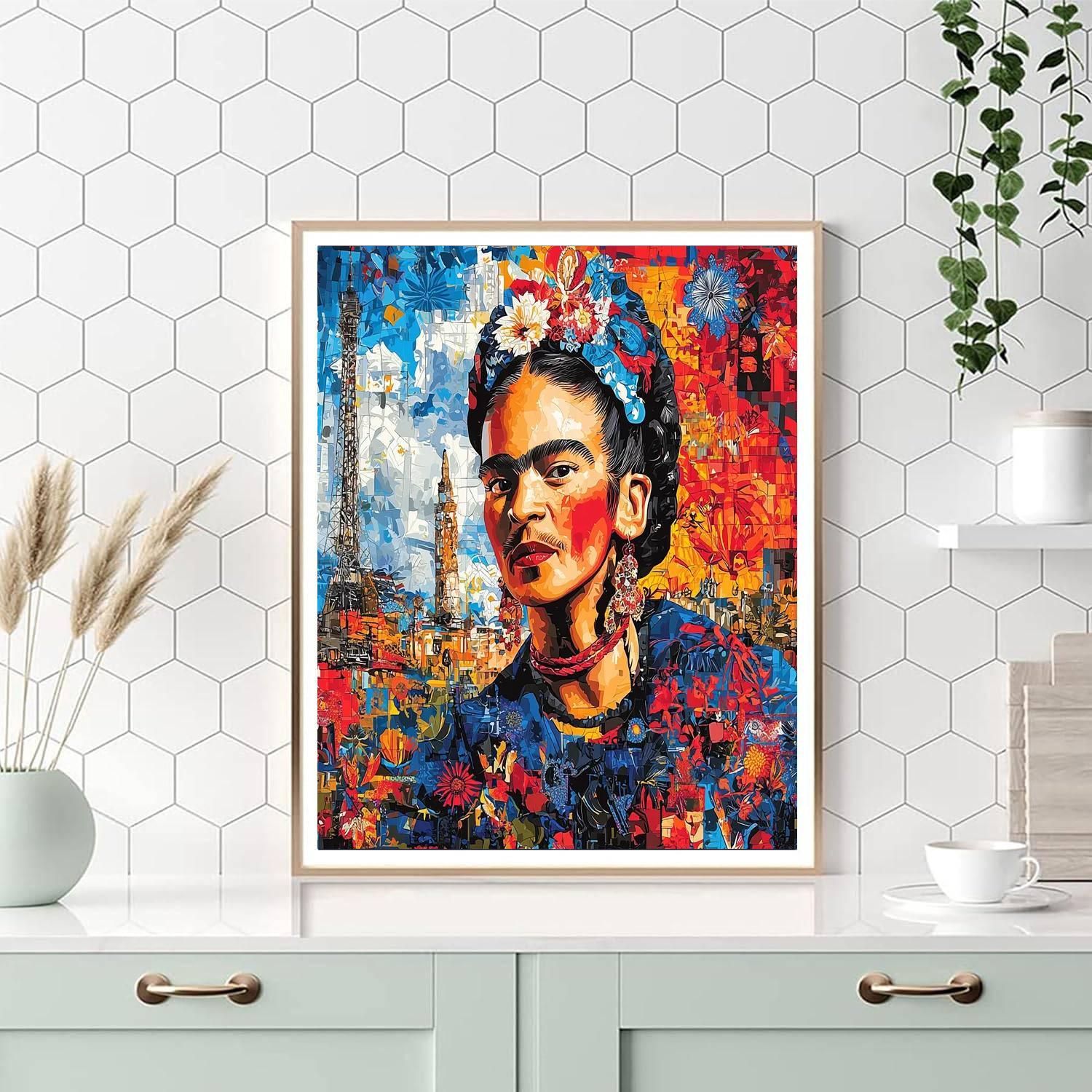 Frida Kahlo Inspired Cultural Connections  Paint By Numbers Kits