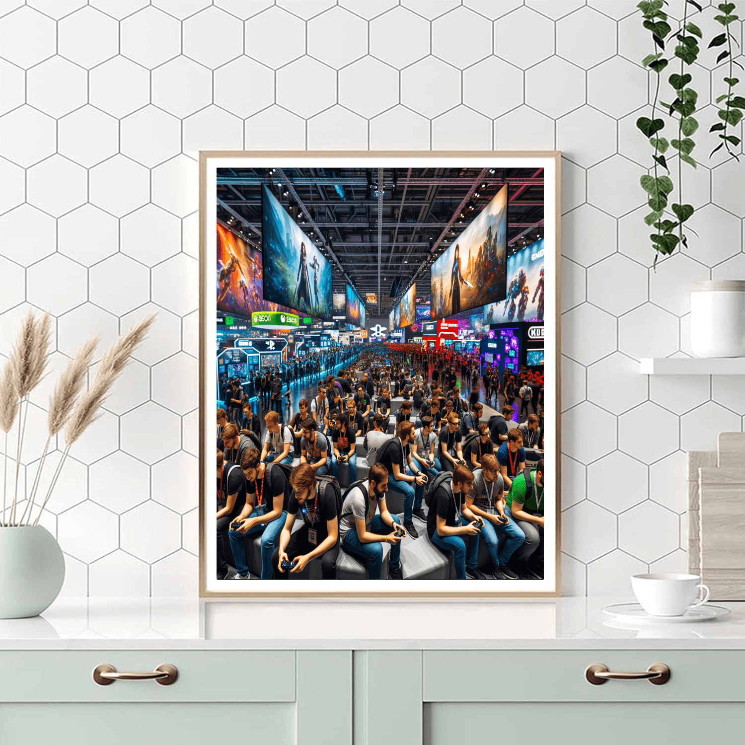 The Tokyo Game Show Paint By Numbers