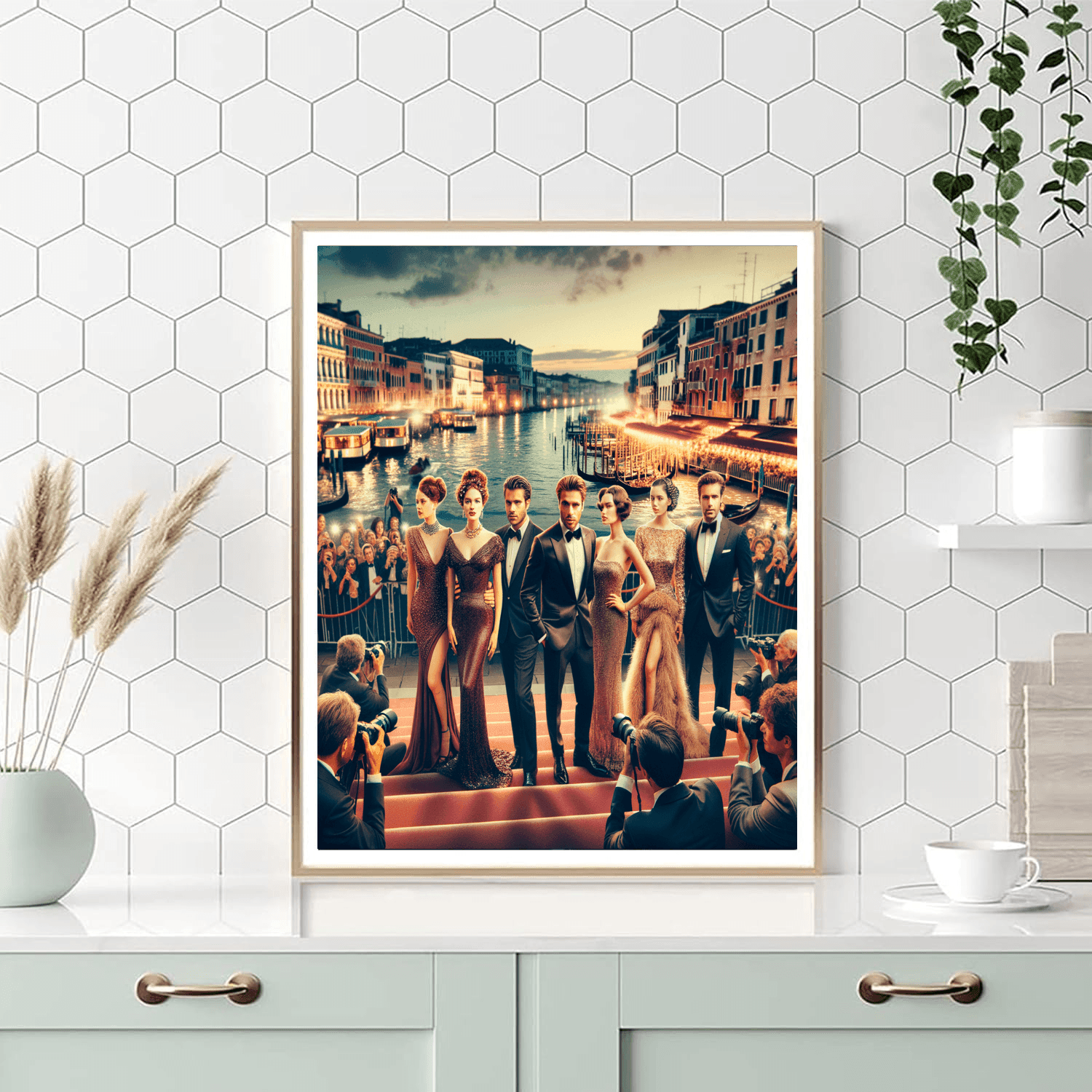 Venice Film Festival - Venice, Italy Painting Number Kit