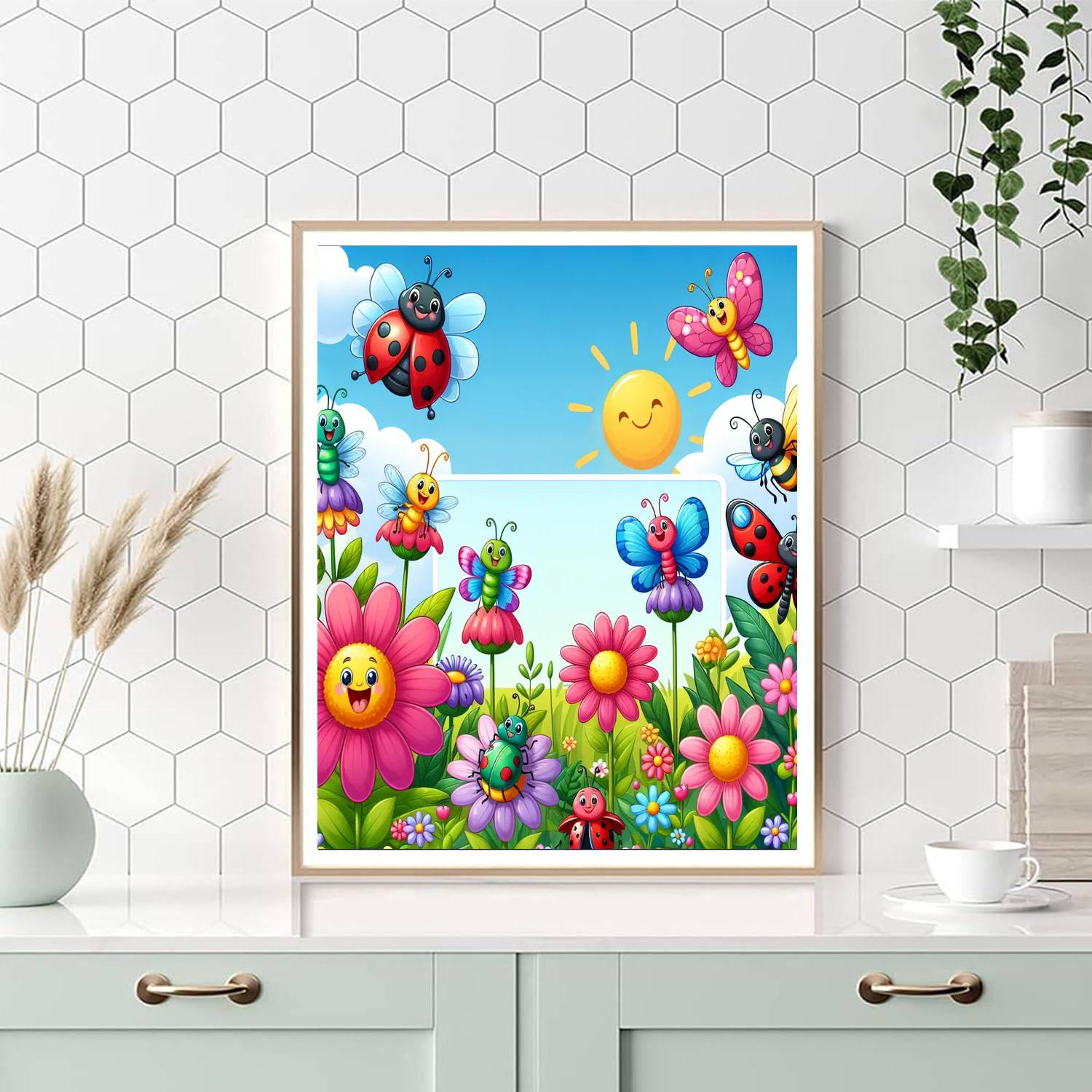 Cuddle Bugs Number Painting