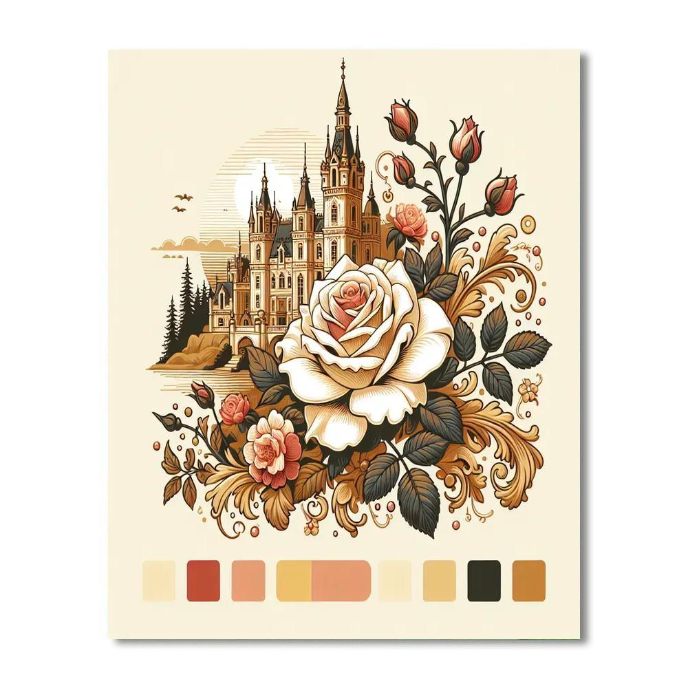 Belle's Enchantment Paint By Numbers