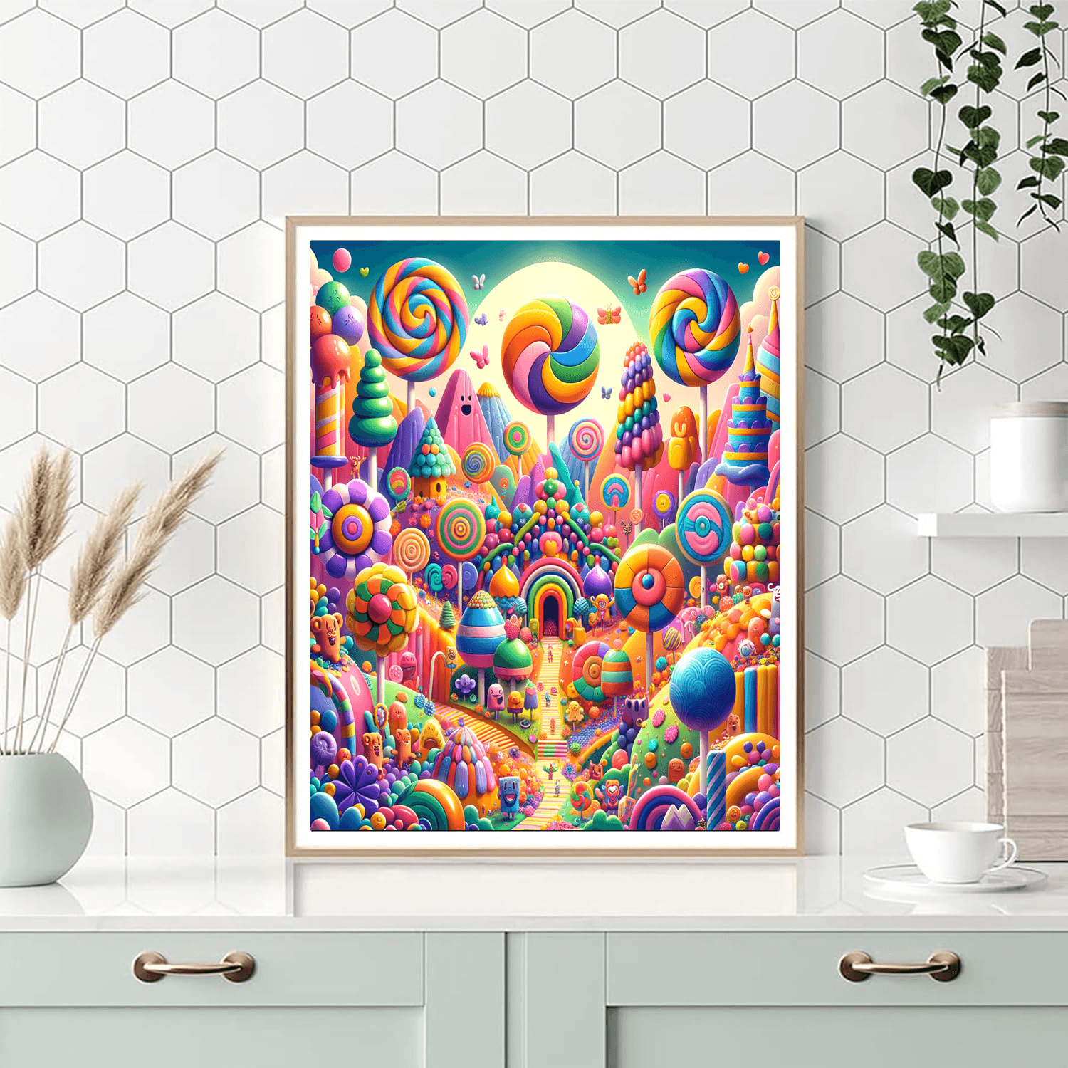 Magical Candyland Adventure Paint By Numbers Kits