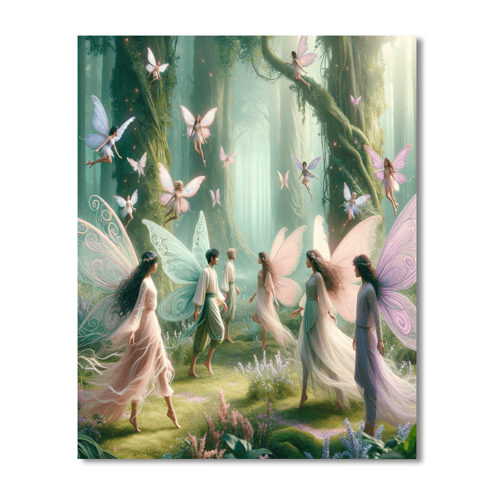 Fairy Dreams Paint By Color