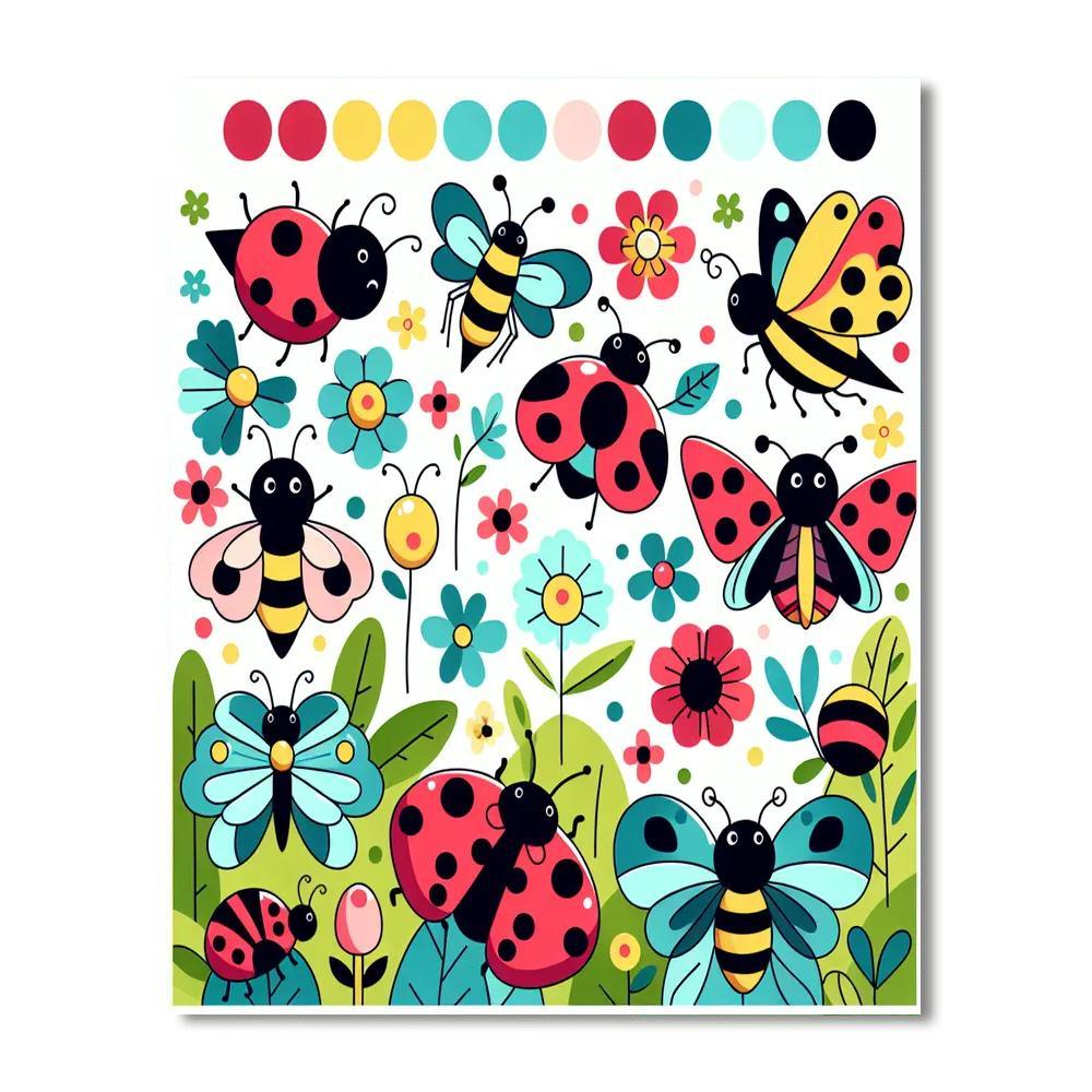 Incredible Insect Kingdom Paint By Number
