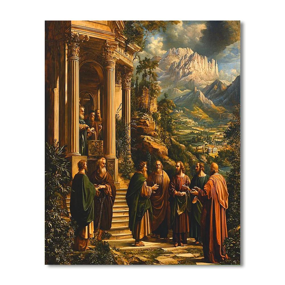 Da Vinci Inspired Historical Treasures Unveiled  DIY Paint By Numbers