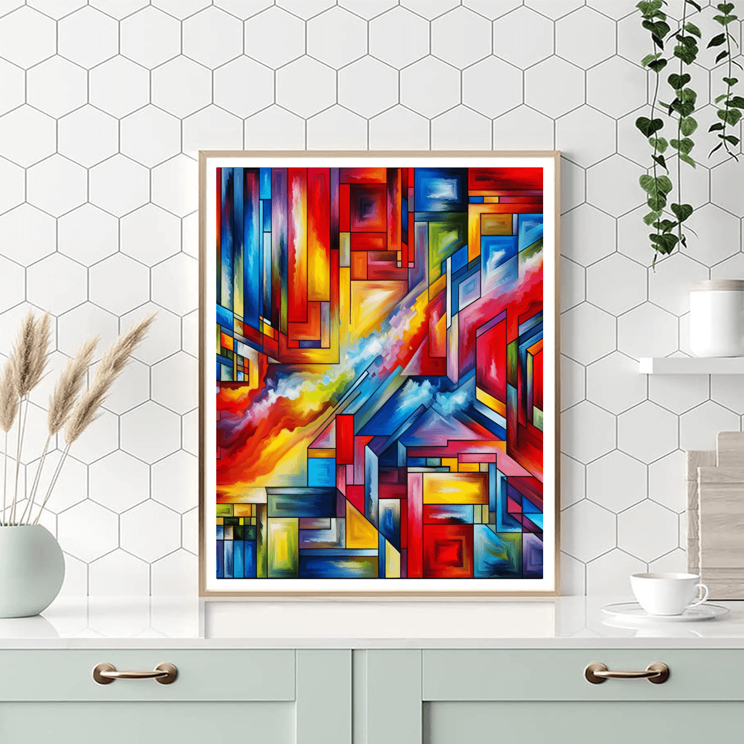 Modern Abstract Vision Paint By Numbers