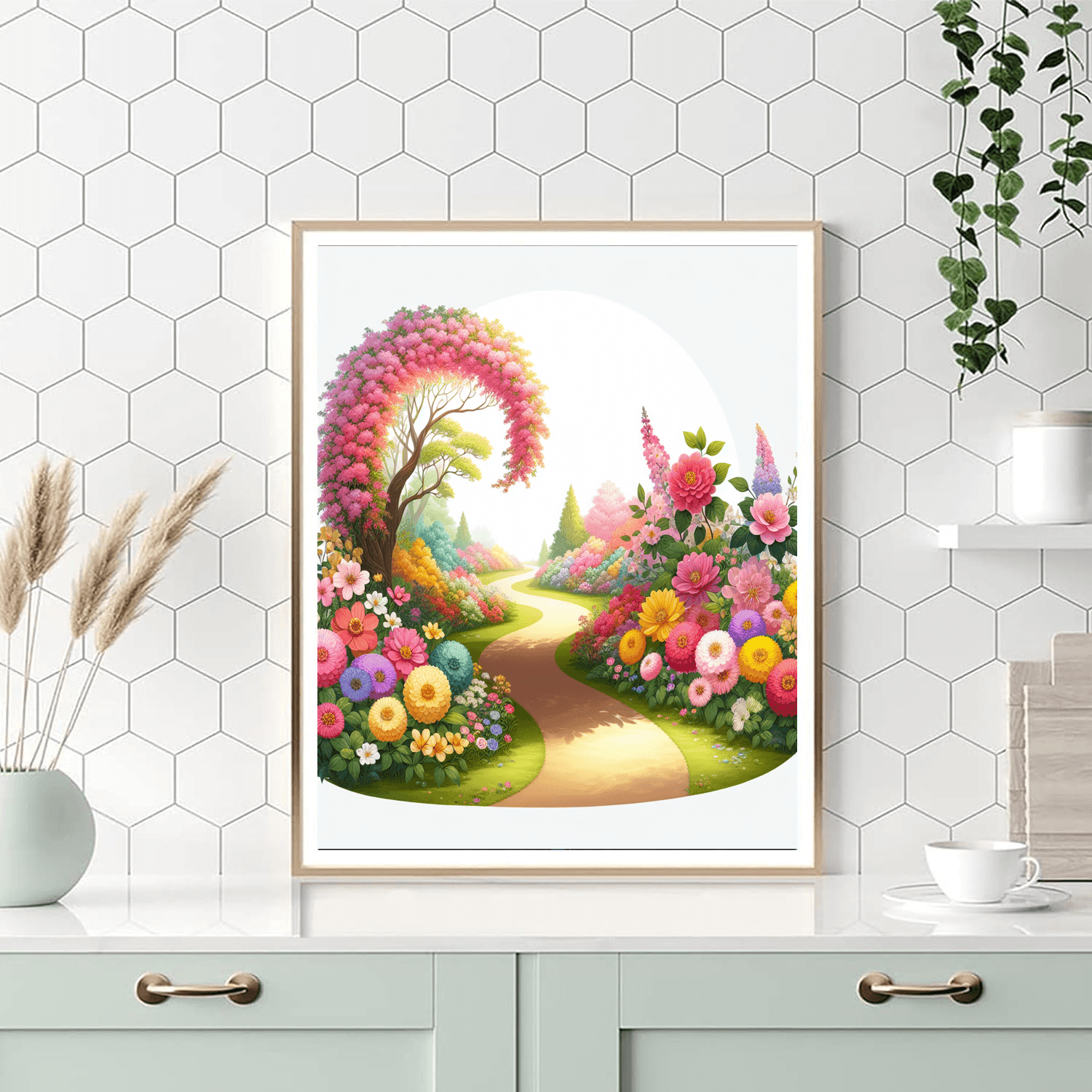 Journey Through Blossoms Painting By Numbers Kit