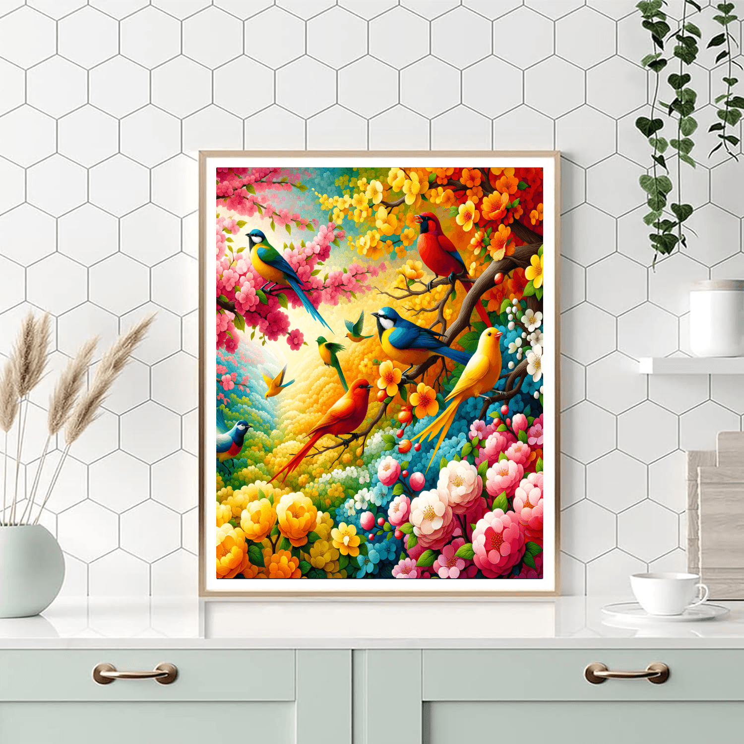 Birdsong Serenade DIY Paint By Numbers