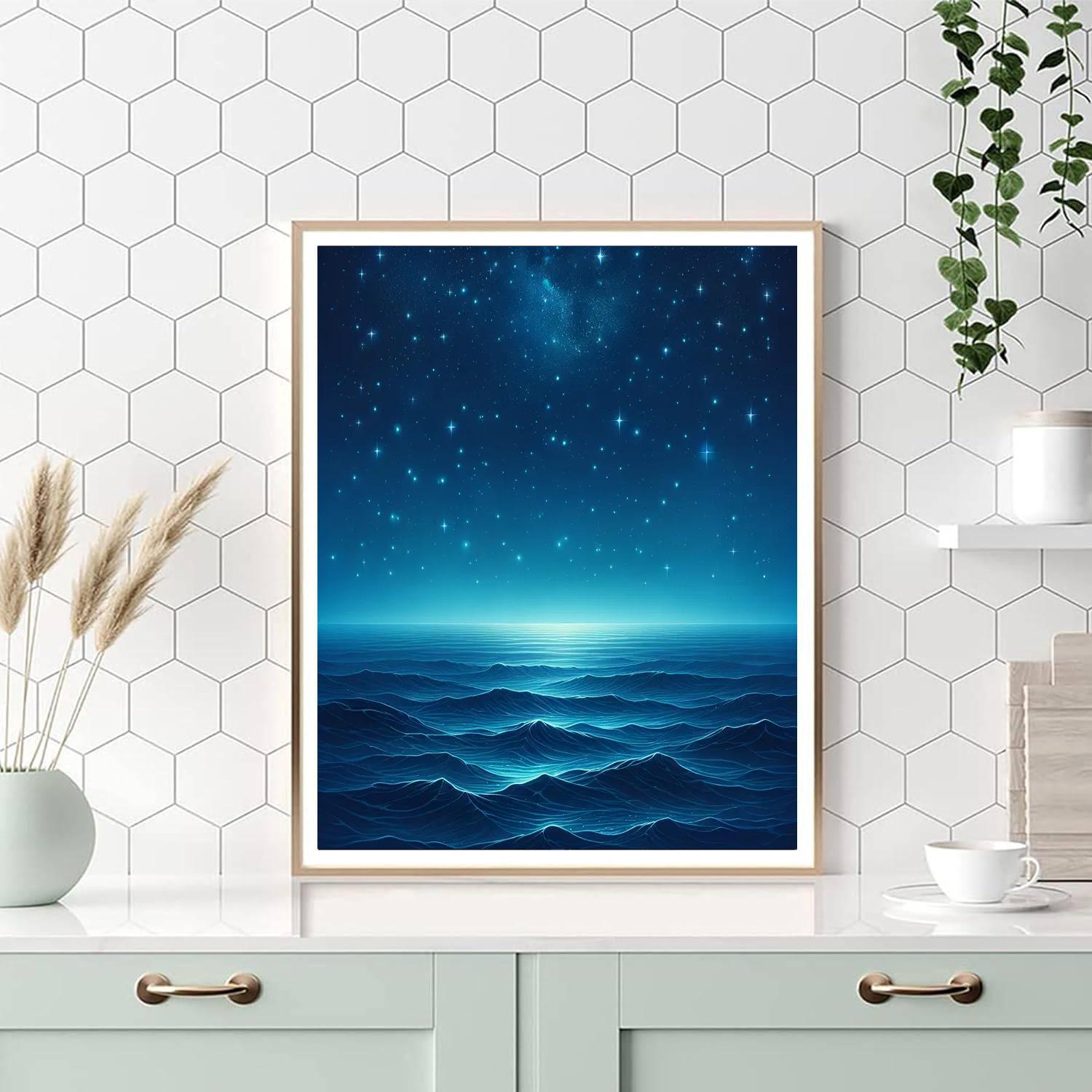 Starry Sea Voyage Paint By Number