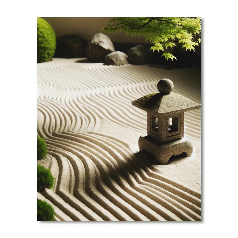 Zen Tranquil Oasis Paint By Numbers Art