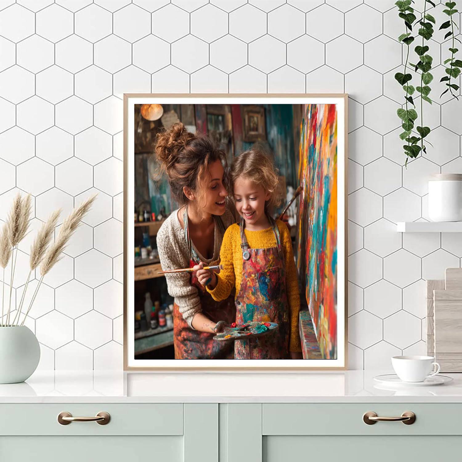 An Artistic Bond Numbered Painting Kits