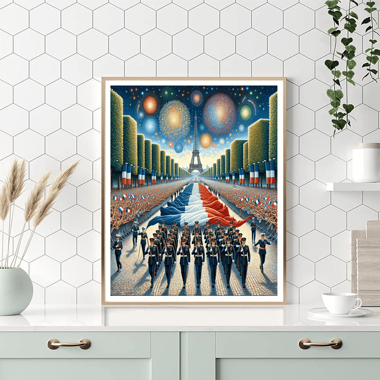 The Bastille Day Celebrations DIY Paint By Numbers