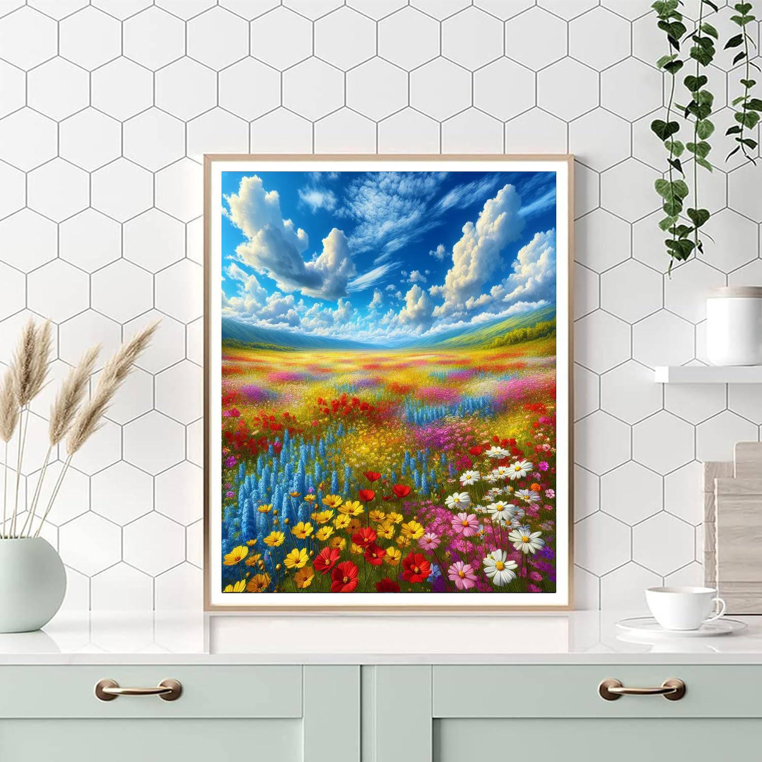 Wildflower Meadow Escape Paint By Number