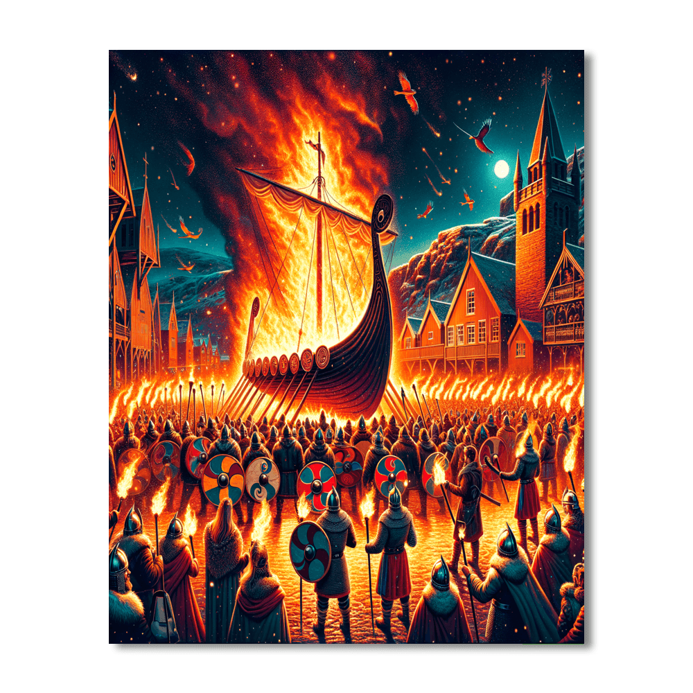 Up Helly Aa - Lerwick Paint By Color