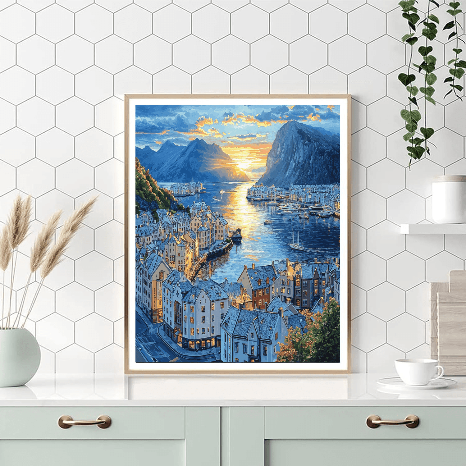 Alesund Paint By Numbers Art