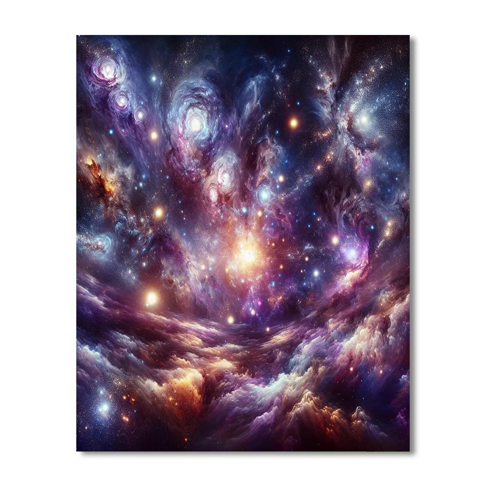 Celestial Phenomena Paint By Numbers Art